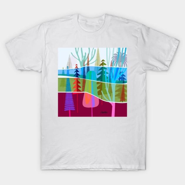 Torrey Pines T-Shirt by charker